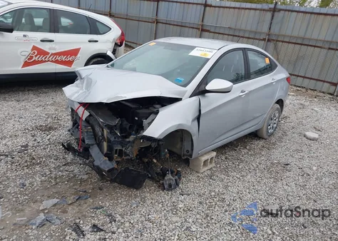 2016 Hyundai Accent Se из США, поврежденный, VIN KMHCT4AE0GU118487